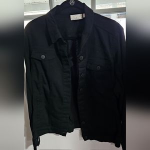 Denim Black jacket XL